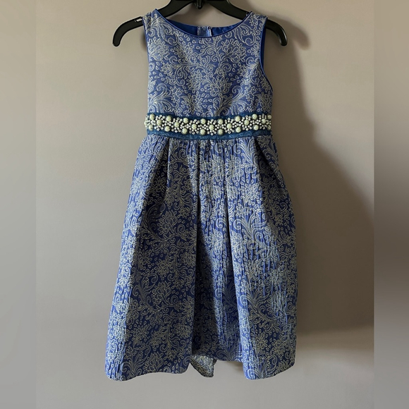 Cinderella Couture Other - Metallic Jacquard Girl Party Dress by Cinderella Couture - 10